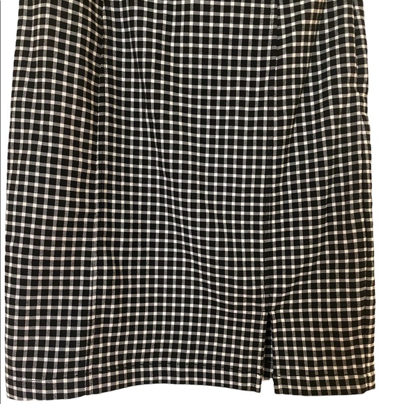 🦋F21 Black & white checkered dress - Picture 3 of 3